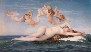 The Birth of Venus by Alexandre Cabanel - Oil Painting Reproduction