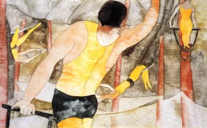 Circus Oil painting by Charles Demuth