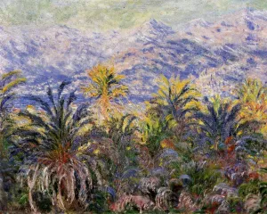 Palm Trees at Bordighera by Claude Monet Oil Painting