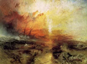 The Slave Ship by Joseph Mallord William Turner - Oil Painting Reproduction