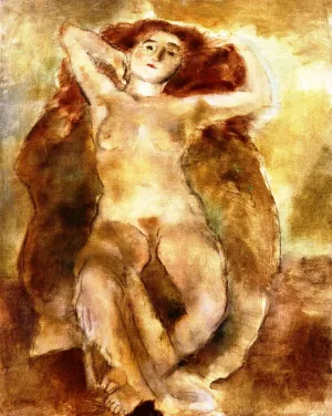 Clara by Jules Pascin - Oil Painting Reproduction