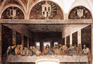The Last Supper - Full Version by Leonardo Da Vinci - Oil Painting Reproduction