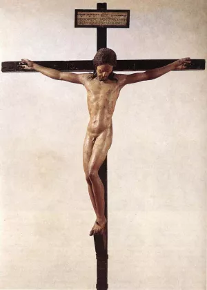 Crucifix by Michelangelo Oil Painting