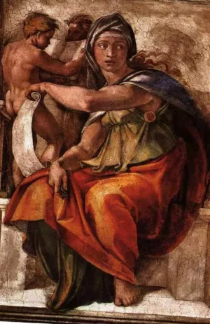 Delphes Sylphide by Michelangelo Oil Painting