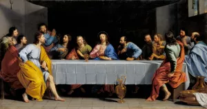 The Last Supper by Philippe De Champaigne Oil Painting