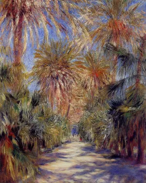 Algiers, the Garden of Essai by Pierre-Auguste Renoir Oil Painting