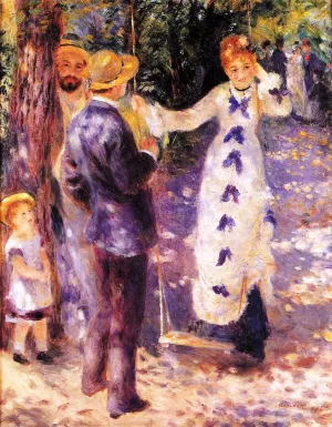 The Swing by Pierre-Auguste Renoir Oil Painting