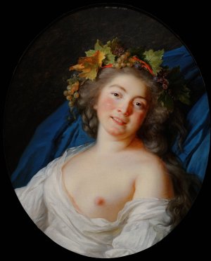 Bacchante by Élisabeth Louise Vigée Le Brun Oil Painting