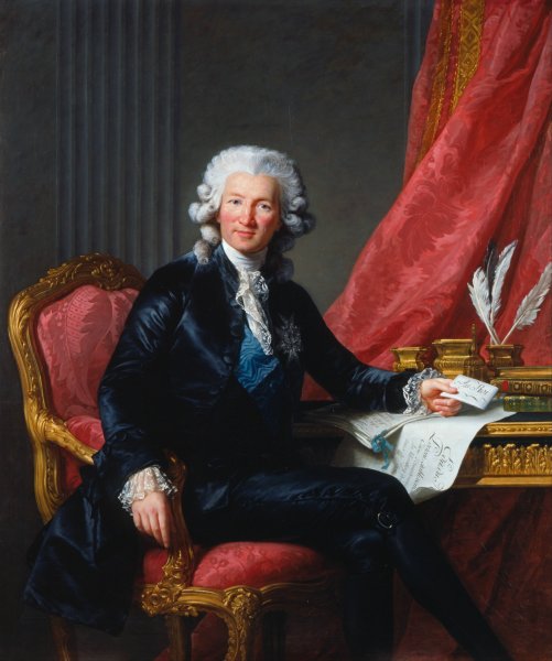 Main Product Photo of Charles-Alexandre de Calonne  Painting by Élisabeth Louise Vigée Le Brun
