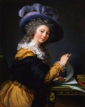 Comtesse de Ceres Former title by Élisabeth Louise Vigée Le Brun Oil Painting