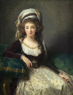 Madame d'Aguesseau de Fresnes Oil painting by Élisabeth Louise Vigée Le Brun