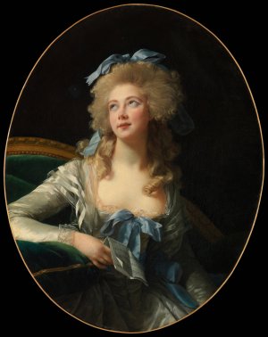 Madame Grand by Élisabeth Louise Vigée Le Brun Oil Painting