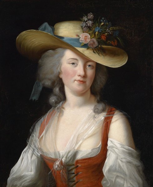 Main Product Photo of Portrait Anne Catherine Le Preudhomme de Chatenoy Comtesse der Verdun Painting by Élisabeth Louise Vigée Le Brun