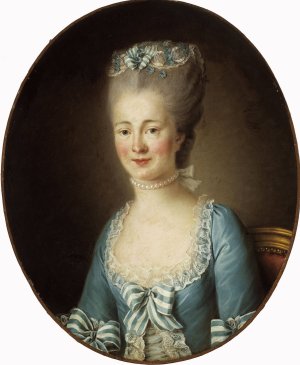 Portrait de jeune femme by Élisabeth Louise Vigée Le Brun Oil Painting