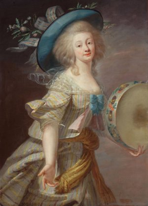 Portrait d'une danseuse by Élisabeth Louise Vigée Le Brun Oil Painting