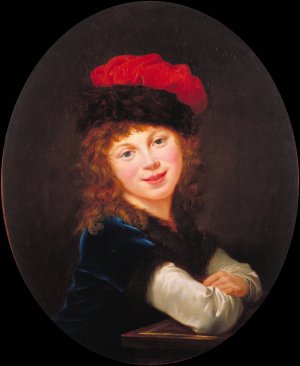 Portrait of a Girl by Élisabeth Louise Vigée Le Brun Oil Painting