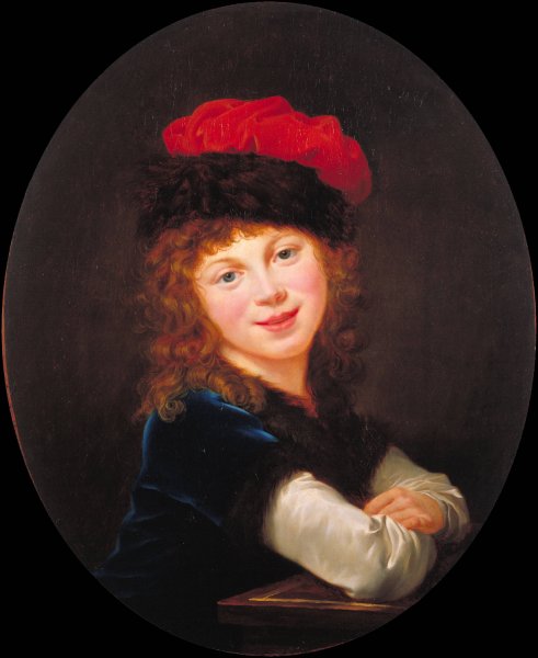 Main Product Photo of Portrait of a Girl  Painting by Élisabeth Louise Vigée Le Brun