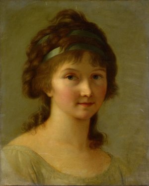 Portrait of a Lady by Élisabeth Louise Vigée Le Brun Oil Painting