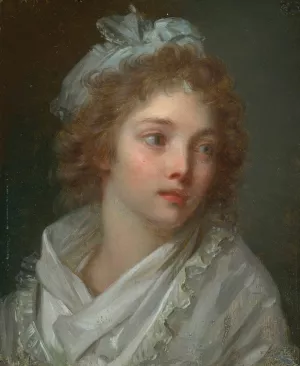Portrait of a young lady Oil painting by Élisabeth Louise Vigée Le Brun