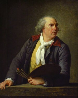 Portrait of Hubert Robert by Élisabeth Louise Vigée Le Brun Oil Painting