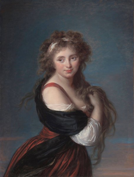 Main Product Photo of Portrait of Hyacinthe-Gabrielle Roland  Painting by Élisabeth Louise Vigée Le Brun