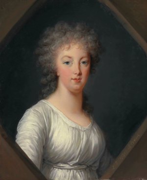 Portrait of Marie Antoinette by Élisabeth Louise Vigée Le Brun Oil Painting