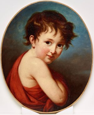 Portrait of Michel by Élisabeth Louise Vigée Le Brun Oil Painting
