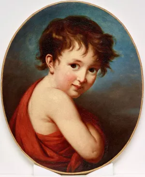 Portrait of Michel by Élisabeth Louise Vigée Le Brun Oil Painting