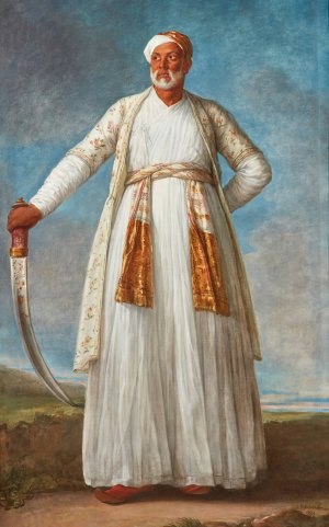 Portrait Of Muhammad Dervish Khan by Élisabeth Louise Vigée Le Brun Oil Painting