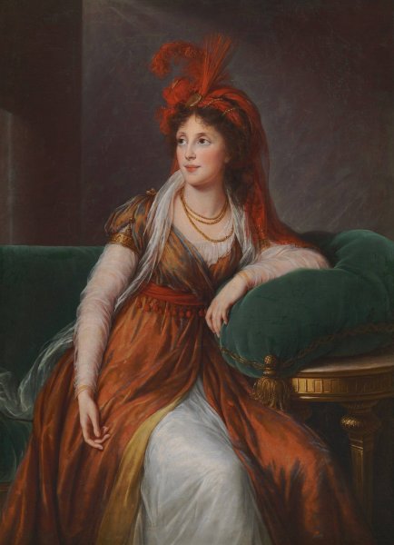 Main Product Photo of Portrait of Princess Anna Alexandrovna Galitzin  Painting by Élisabeth Louise Vigée Le Brun