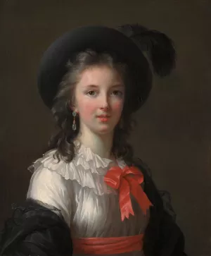 Self-Portrait by Élisabeth Louise Vigée Le Brun Oil Painting