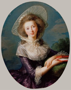 The Vicomtesse de Vaudreuil by Élisabeth Louise Vigée Le Brun Oil Painting