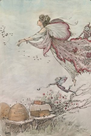 Spirit Of The Bee-Hive by A. Duncan Carse Oil Painting