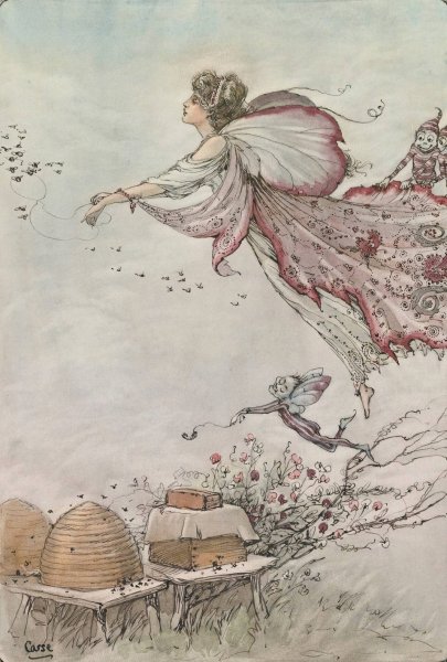 Main Product Photo of Spirit Of The Bee-Hive Painting by A. Duncan Carse