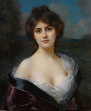 Female Portrait by Abbey Altson Oil Painting