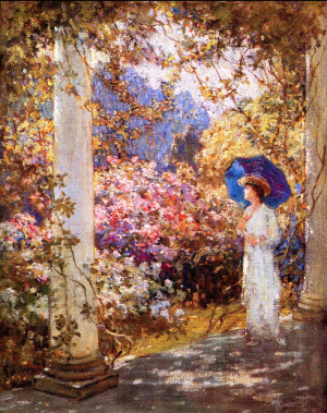 A Summer's Day by Abbott Fuller Graves Oil Painting