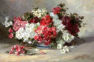 Azaleas by Abbott Fuller Graves Oil Painting