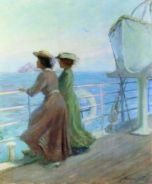 Main Product Photo of Nearing Home Painting by Abbott Fuller Graves