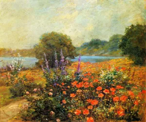 Poppies by Abbott Fuller Graves - Oil Painting Reproduction