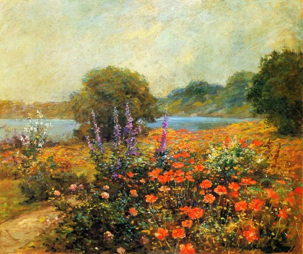 Poppies by Abbott Fuller Graves - Hand-Painted Oil Painting Reproduction