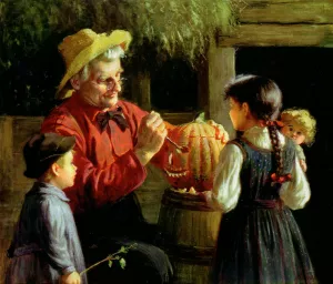 Pumpkin by Abbott Fuller Graves Oil Painting