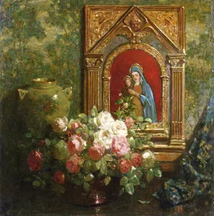 The Offering by Abbott Fuller Graves - Oil Painting Reproduction