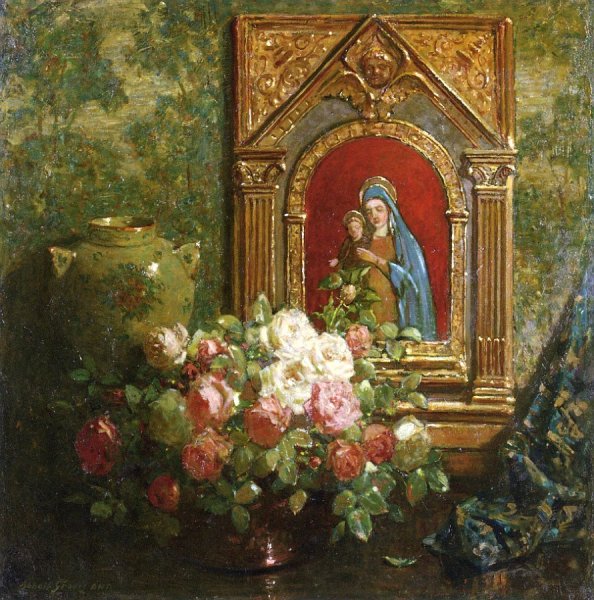 Main Product Photo of The Offering Painting by Abbott Fuller Graves