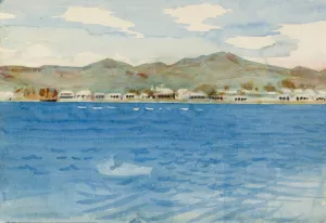 Azores by Abbott Handerson Thayer Oil Painting
