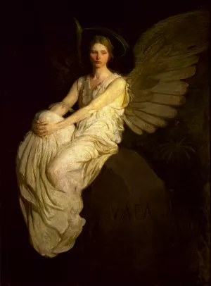 Stevenson Memorial painting by Abbott Handerson Thayer