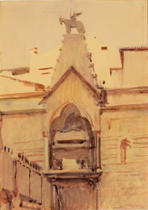Tomb Of Verona by Abbott Handerson Thayer Oil Painting