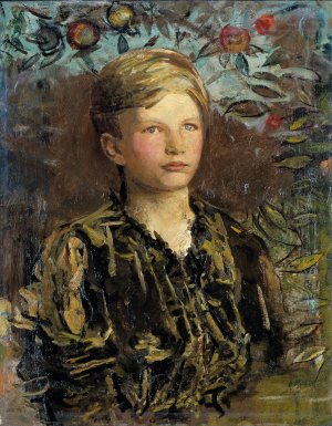 Townsend Bradley Martin by Abbott Handerson Thayer Oil Painting