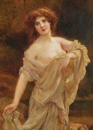 La Rousse by Abel Dominique Boye Oil Painting
