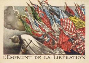 L'Emprunt de la Liberation by Abel Faivre Oil Painting