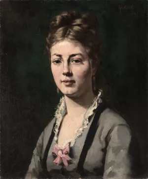 Portrait of a Woman by Abraham Archibald Anderson Oil Painting